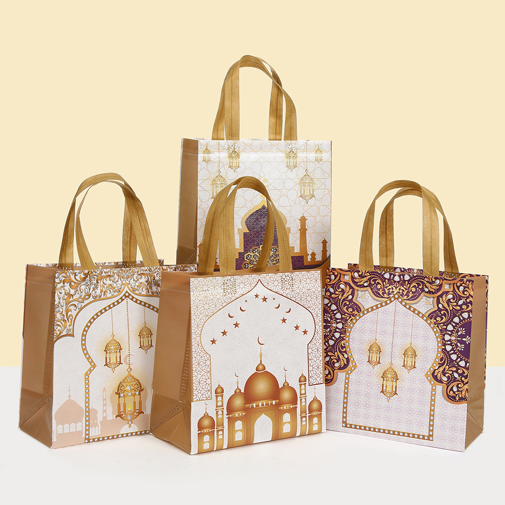 Event Party Shop - 6개입 이드 무바라크 테마 부직포 선물