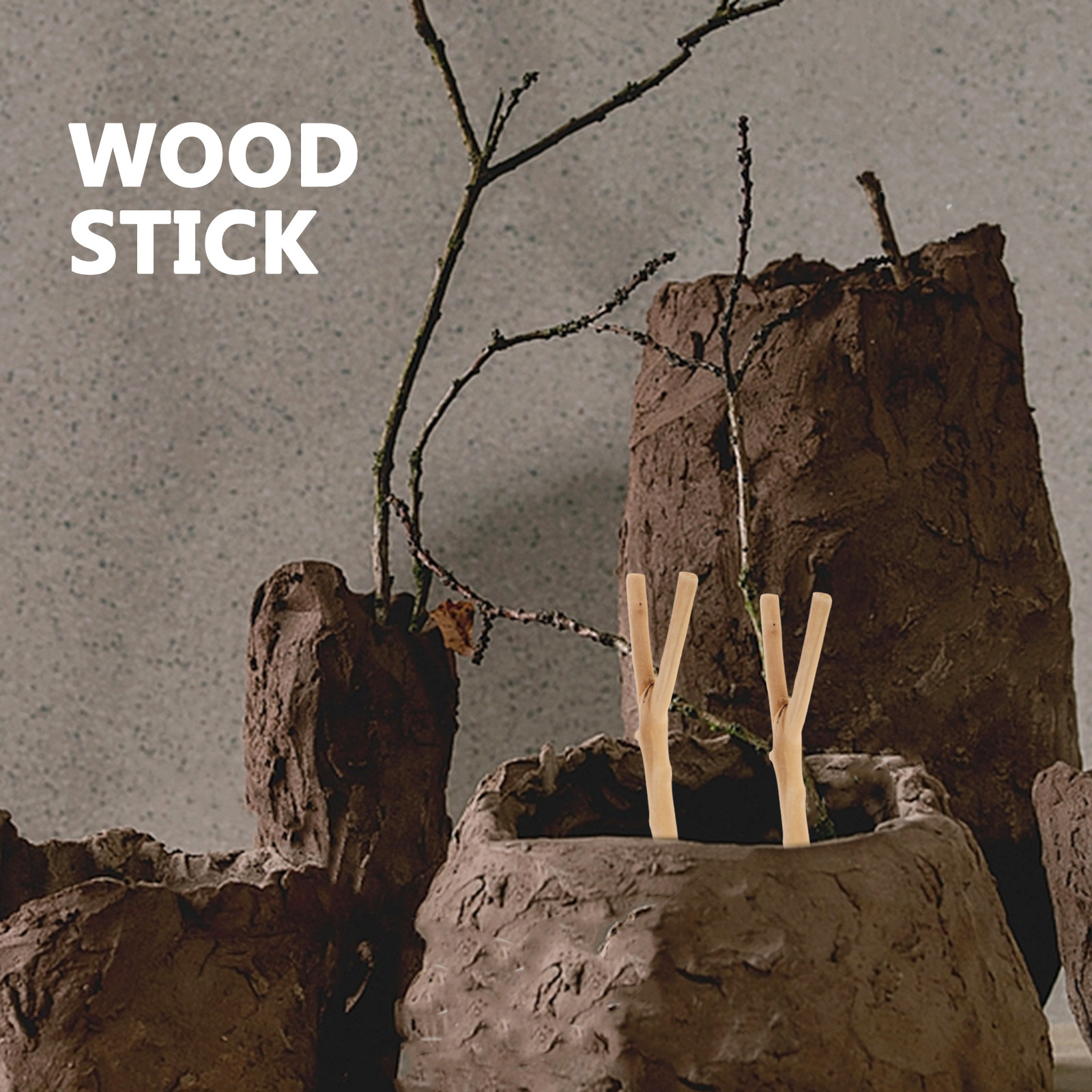 Centerpiece Stick - 독특한 드리프트우드 조각, 자연스러운 나무 막대,