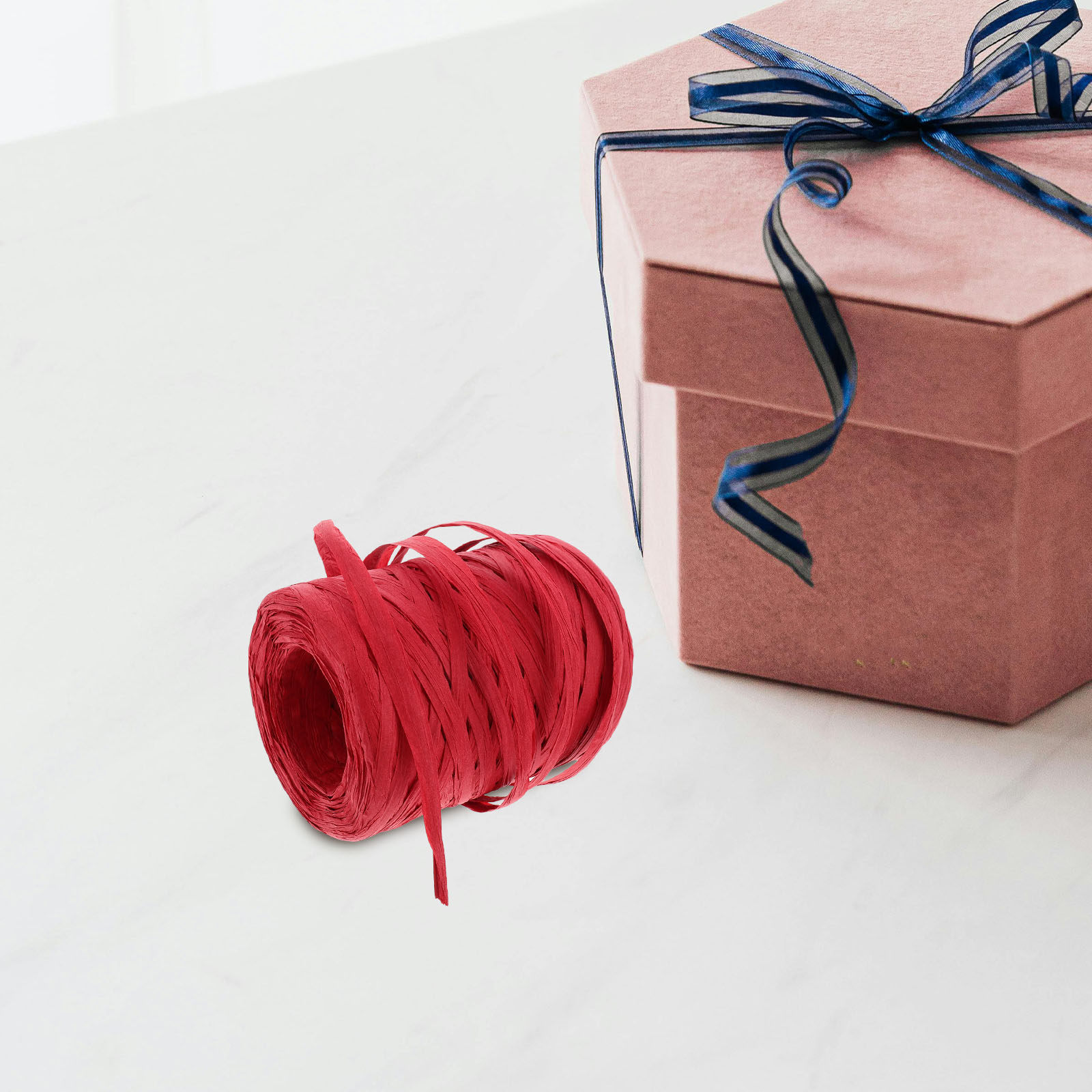 1. 라피아 종이 끈 100m, 천연 소재, 공예용 리 - Papercraft Supply Ribbon 리뷰 및 가격