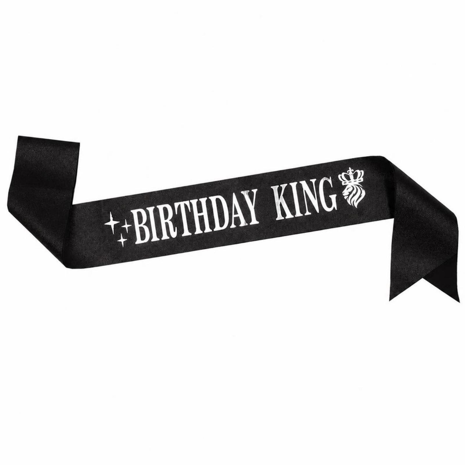 생일 왕 파티 왕관 반짝이 원단 띠 (남녀공용) 왕 테 - Birthday Sash Glitter 리뷰 및 가격